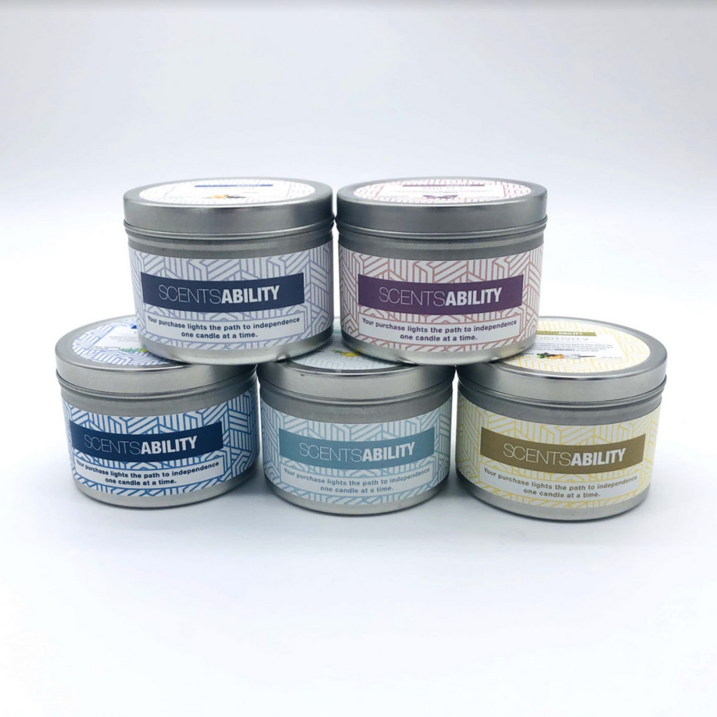 Core Values Gift Set (5) 4-oz Travel Tins (wrapped with ribbon)