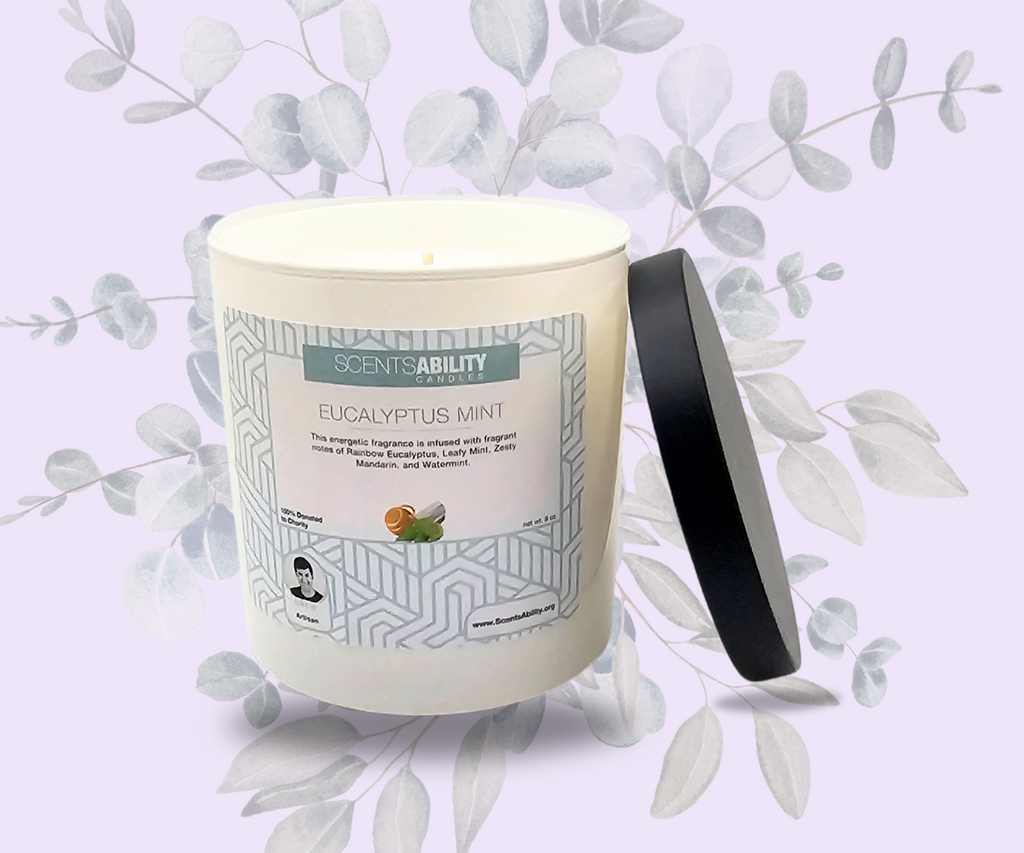 The EUCALYPTUS MINT Candle