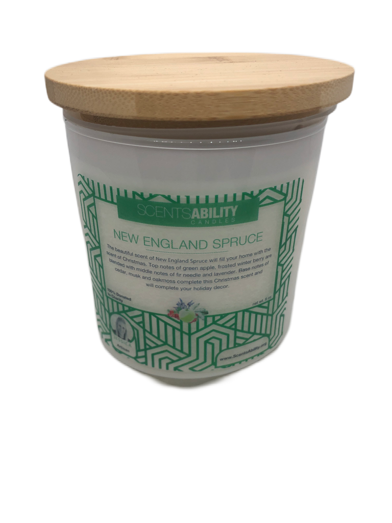 The New England Spruce candle